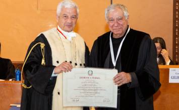 Laurea Magistrale honoris causa in “Lingue e letterature: interculturalità e didattica” ad Antonio Di Ciaccia